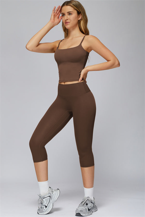 The FlexCore Capri Leggings