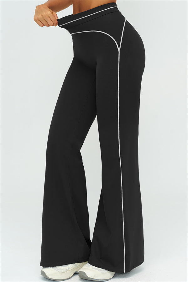 The Amara Crop Top Flared Leggings 2-Piece Set