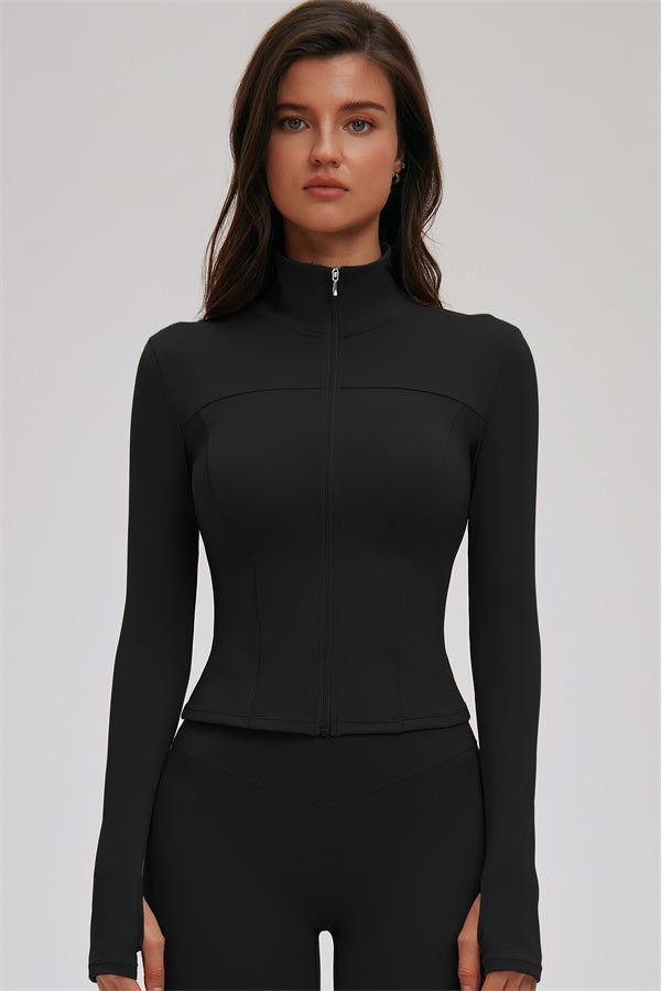 The Kinetic Zip Jacket Sports Bra Leggings 3-Piece Set