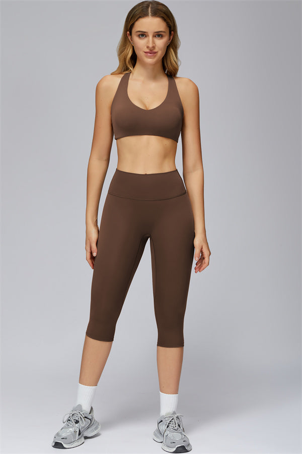 The FlexCore Capri Leggings