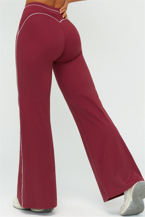 The Amara Crop Top Flared Leggings 2-Piece Set