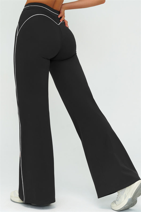 The Amara Crop Top Flared Leggings 2-Piece Set