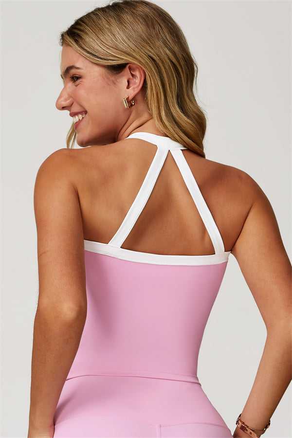 The Quest Cross Back Crop Top Leggings 2-Piece Set