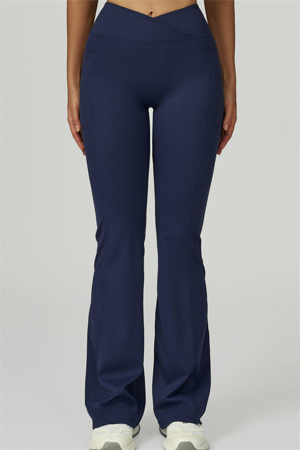 The Flourish Crop Tank Flared Leggings 2-Piece Set