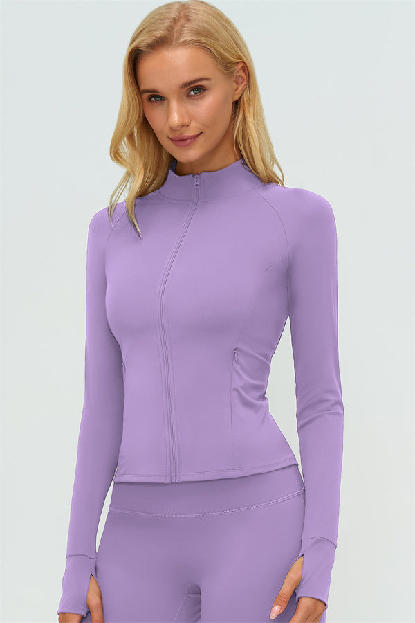 The Twirl Zip Jacket New Straight Leg Pants 2-Piece Set