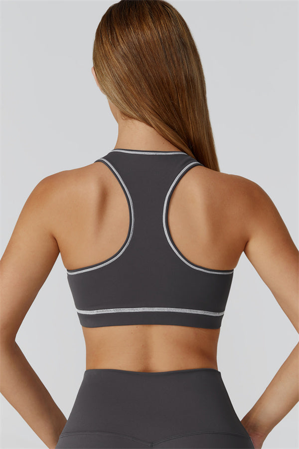 The Venus Zip Top Sports Bra Leggings 3-Piece Set