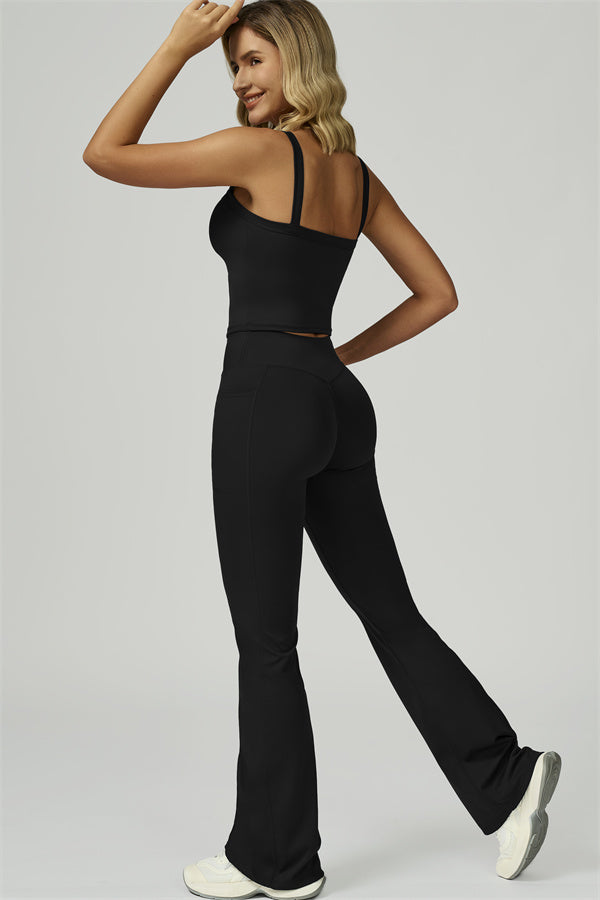 The Flourish Flared Leggings